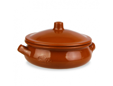 Горшочек - Казуэла керамический с крышкой Classic Regas, 17 см
